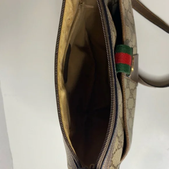 Bucci Brown and Tan Shoulder Bag - Picture 5 of 5